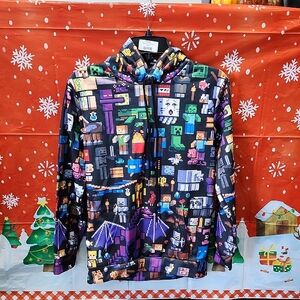 Colorful Pixel Pattern Kids Hoodie
